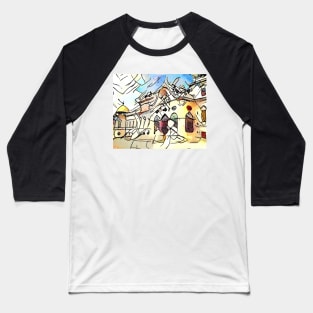 Kandinsky meets Belvedere Palace (3) Baseball T-Shirt